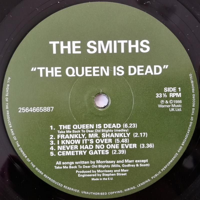 The Smiths - The Queen Is Dead (Europe 2012)