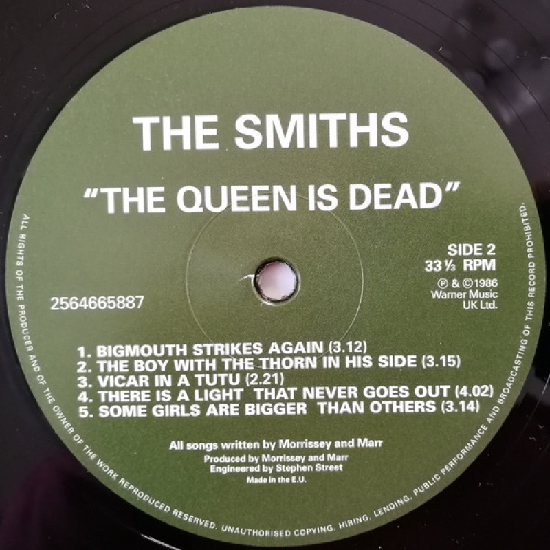 The Smiths - The Queen Is Dead (Europe 2012)
