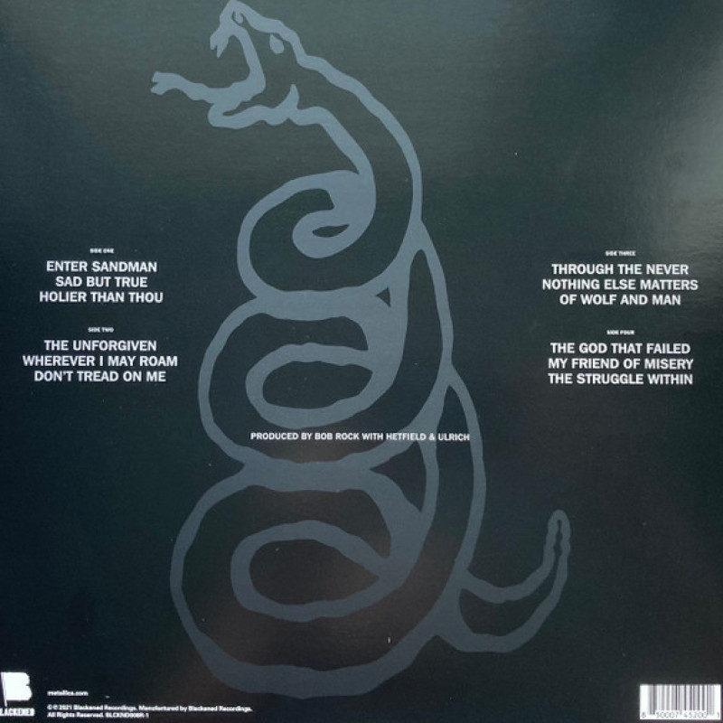 Metallica - Metallica (US 10 Sep 2021)