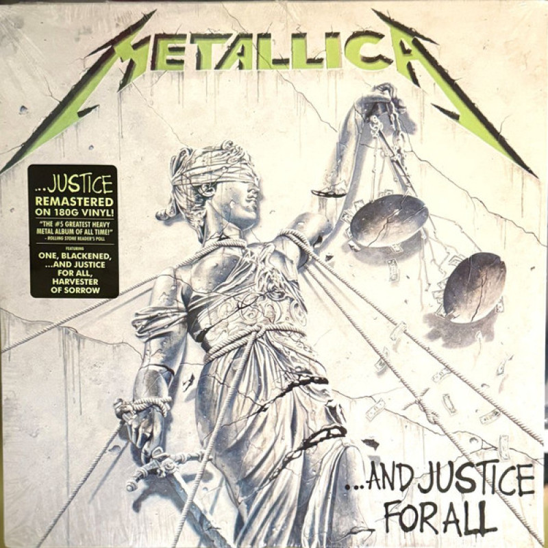 Вінілова платівка  Metallica - ...And Justice For All (Vinyl, LP, Album, Reissue, Remastered, Repress, Stereo)