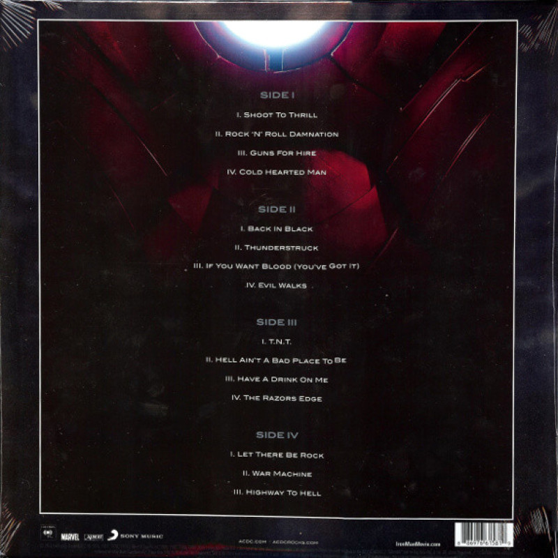 AC/DC - Iron Man 2 (Europe 19 Apr 2010)
