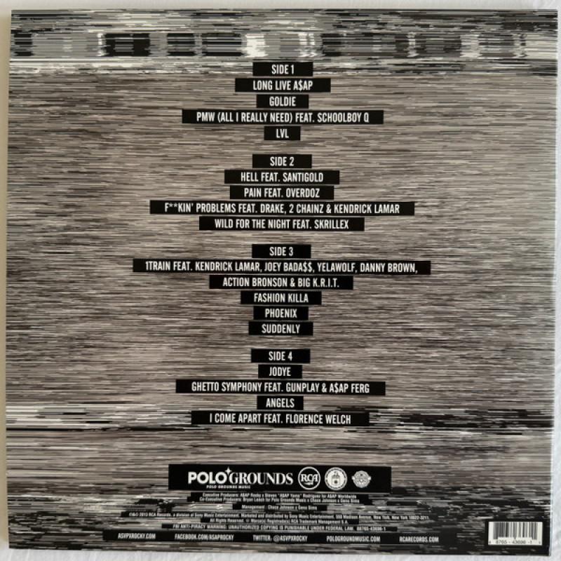 Вінілова платівка  ASAP Rocky - Long.Live.A$AP  (Vinyl, LP, Album)