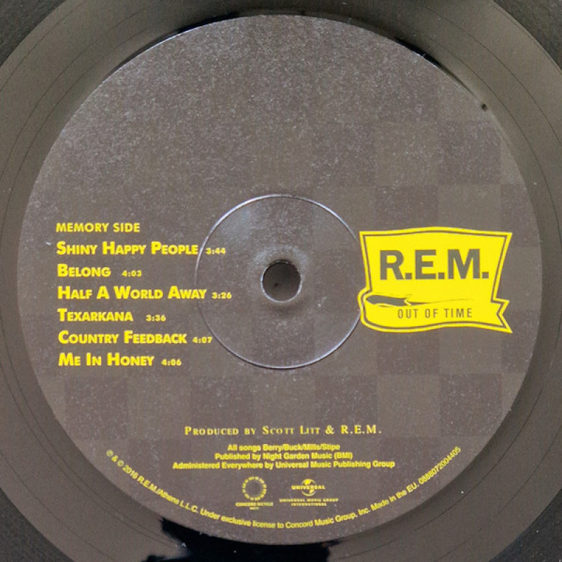 R.E.M. - Out Of Time (Europe 2023)