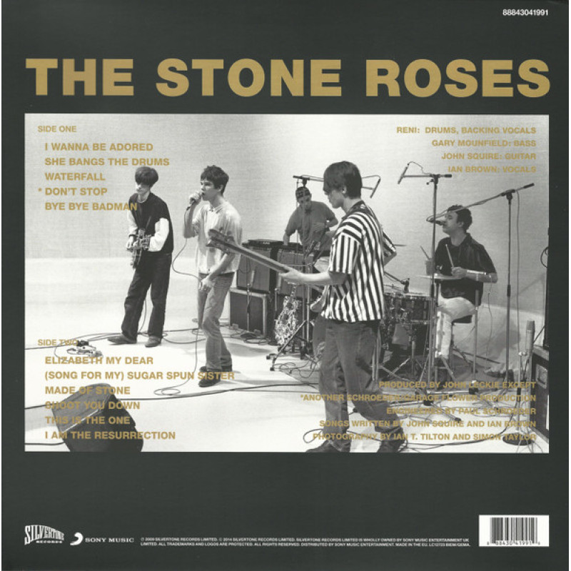 The Stone Roses - The Stone Roses (Europe)