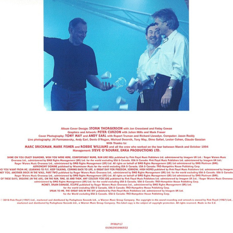 Вінілова платівка  Pink Floyd - Pulse (Vinyl, LP, Album, Reissue, Remastered)