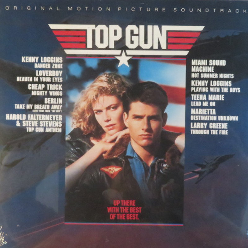 Вінілова платівка  Various - Top Gun (Original Motion Picture Soundtrack) (Vinyl, LP, Album, Reissue)