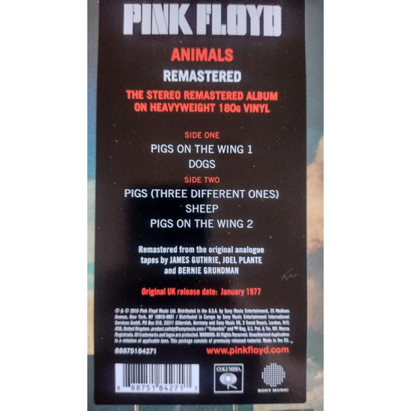 Pink Floyd - Animals (Worldwide 2025)