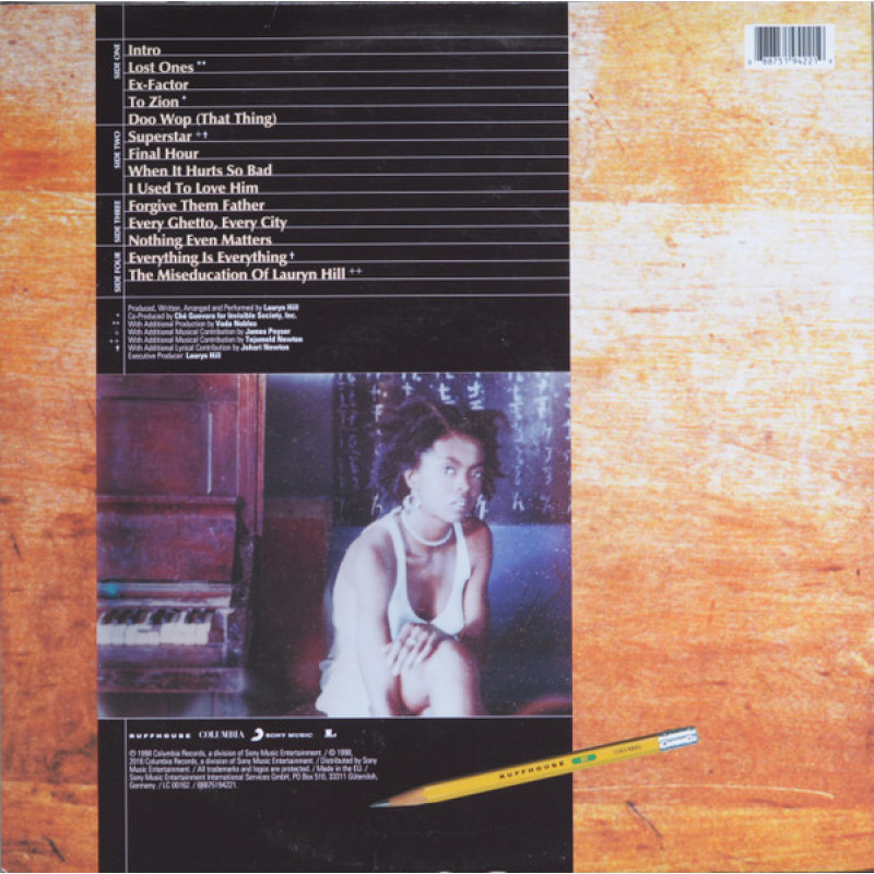 Lauryn Hill - The Miseducation Of Lauryn Hill (Europe 2016)