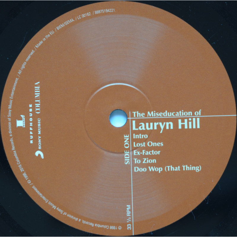 Lauryn Hill - The Miseducation Of Lauryn Hill (Europe 2016)