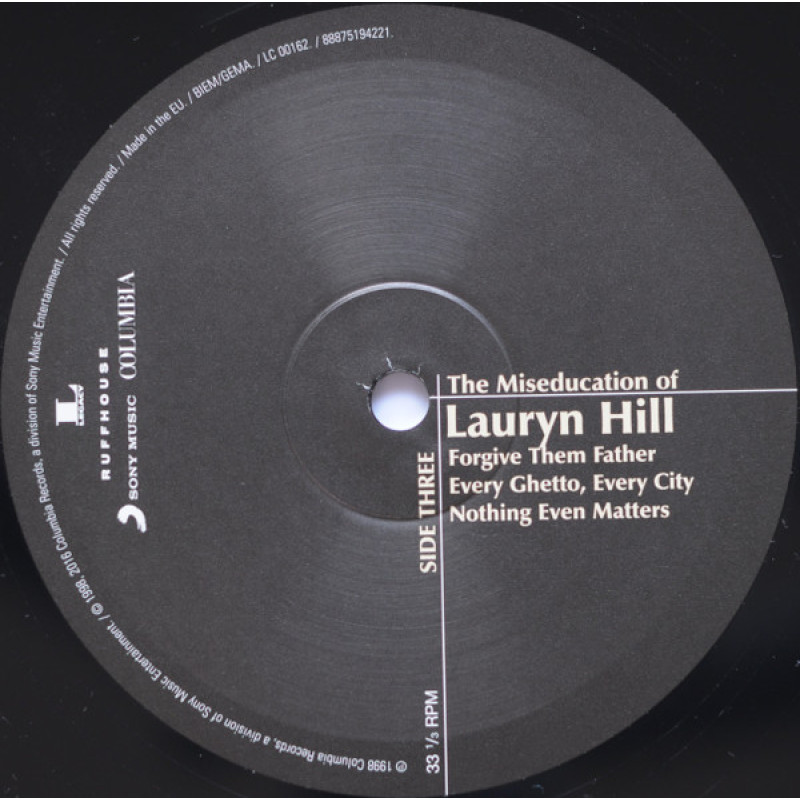 Lauryn Hill - The Miseducation Of Lauryn Hill (Europe 2016)