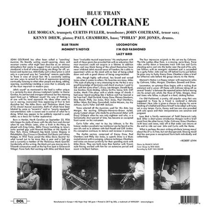 John Coltrane - Blue Train (Europe 2017)