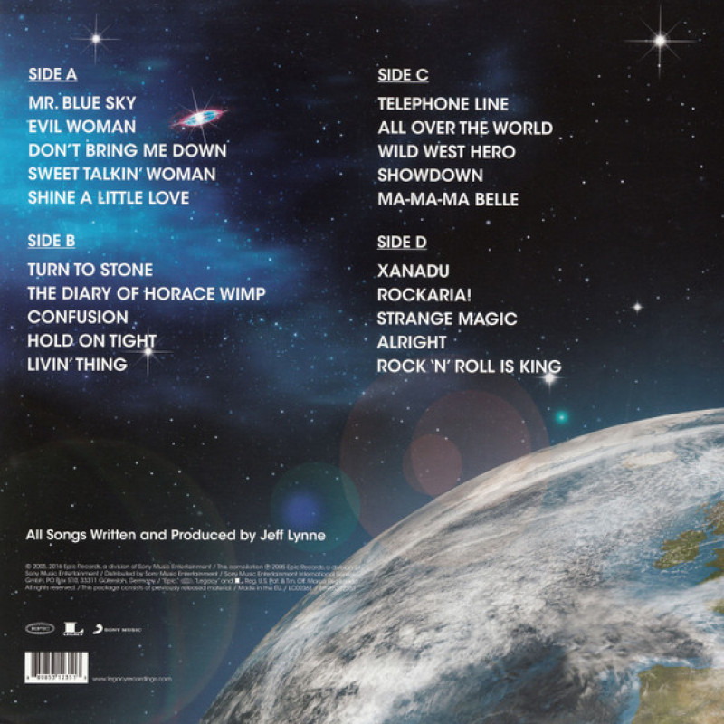 Вінілова платівка  Electric Light Orchestra - All Over The World - The Very Best Of (Vinyl, LP, Compilation, Reissue, Stereo)