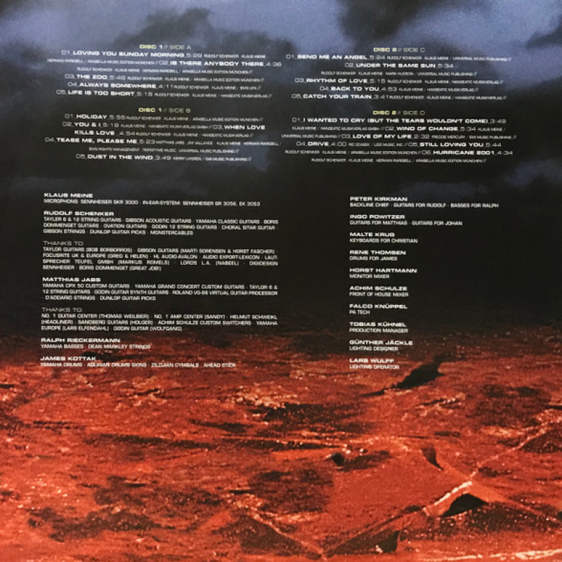 Вінілова платівка  Scorpions - Acoustica (Vinyl, LP, Album, Reissue)