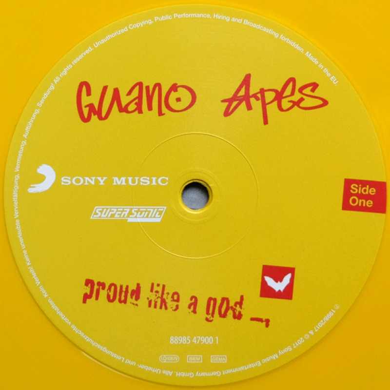 Вінілова платівка  Guano Apes - Proud Like A God (Vinyl, LP, Album, Reissue)