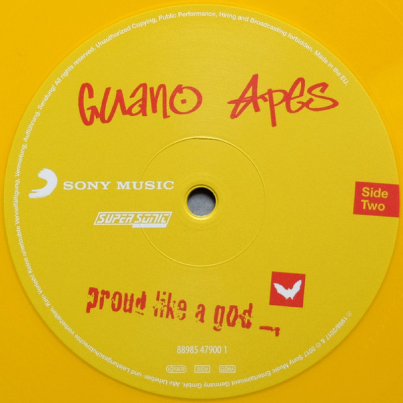 Вінілова платівка  Guano Apes - Proud Like A God (Vinyl, LP, Album, Reissue)