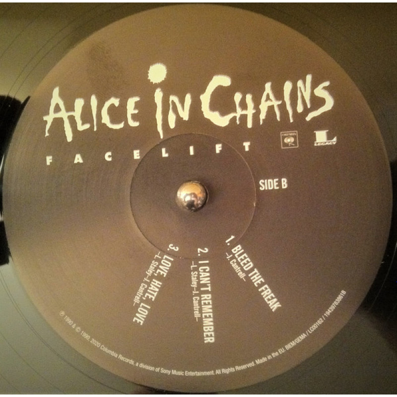 Alice In Chains - Facelift (Europe 08 Jan 2021)