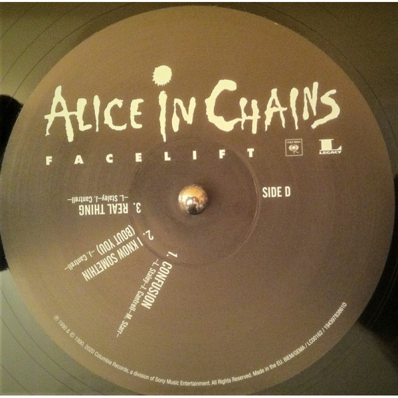 Alice In Chains - Facelift (Europe 08 Jan 2021)