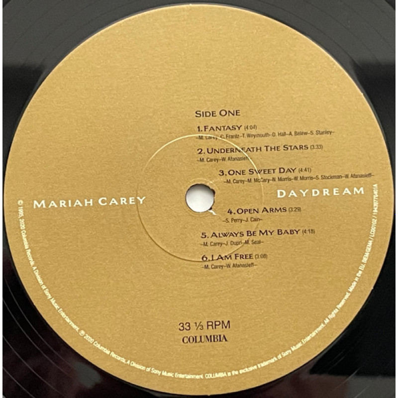 Mariah Carey - Daydream (Europe 06 Nov 2020)