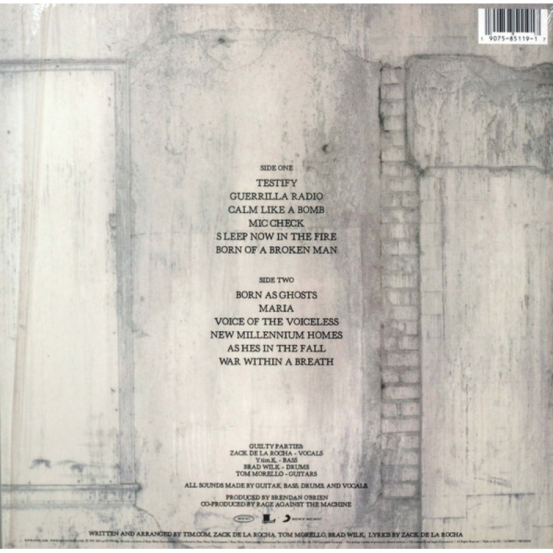 Rage Against The Machine - The Battle Of Los Angeles (Europe 2024)