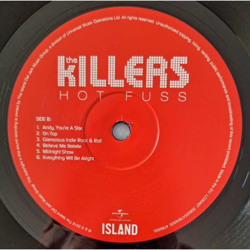 The Killers - Hot Fuss (Europe 2022)