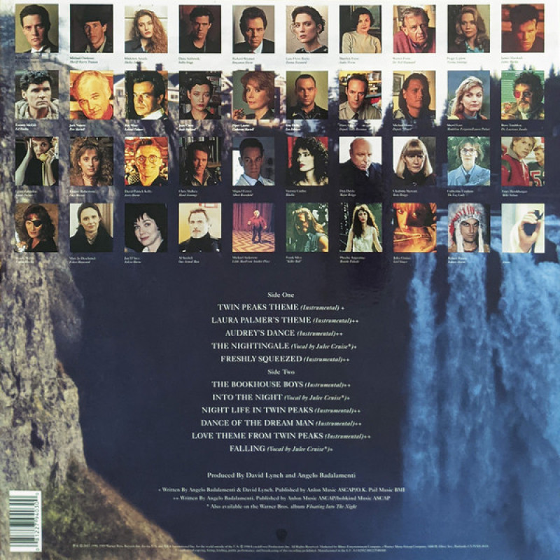 Вінілова платівка  Angelo Badalamenti - Music From Twin Peaks (Vinyl, LP, Album, Reissue)