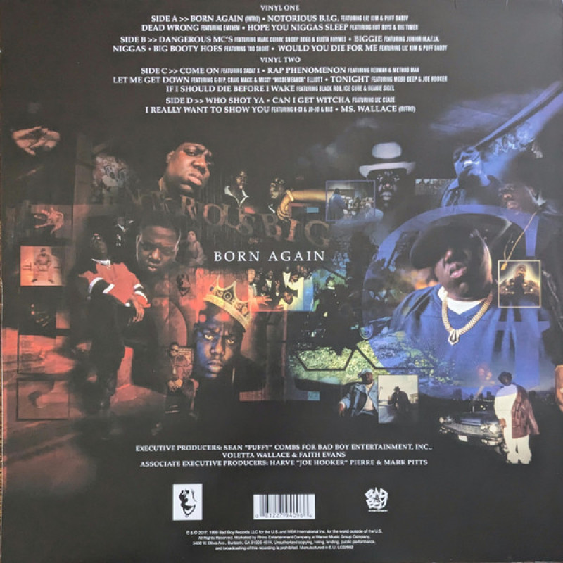 Notorious B.I.G. - Born Again (USA & Europe 2017)