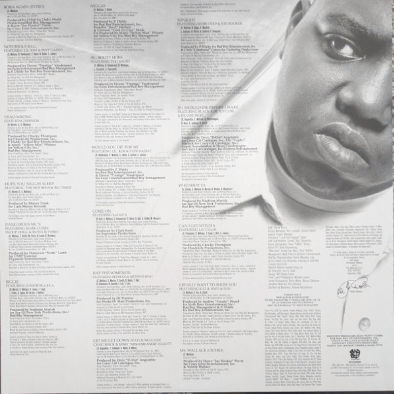 Notorious B.I.G. - Born Again (USA & Europe 2017)