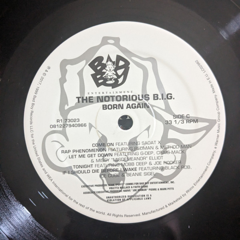 Notorious B.I.G. - Born Again (USA & Europe 2017)