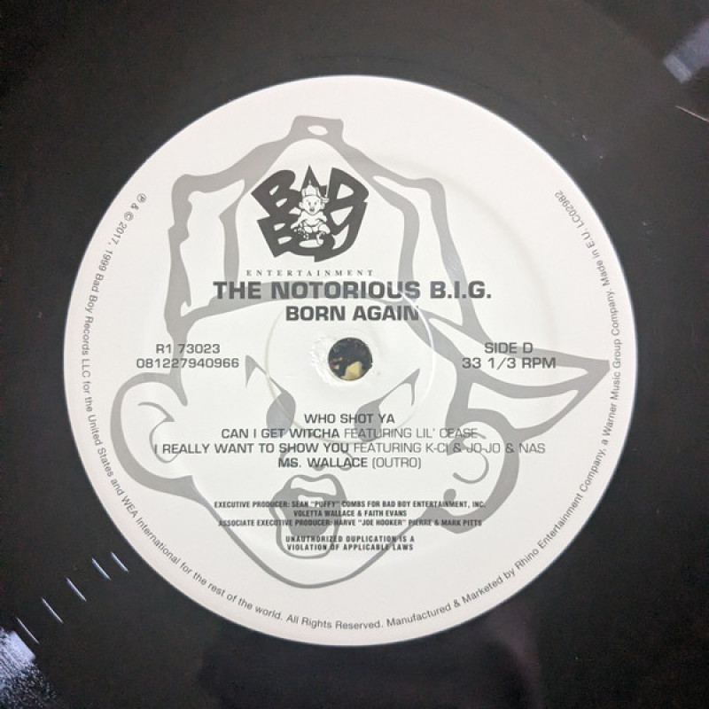 Notorious B.I.G. - Born Again (USA & Europe 2017)