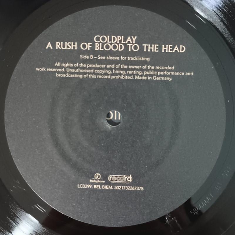Coldplay - A Rush Of Blood To The Head (Worldwide 13 Sep 2024)