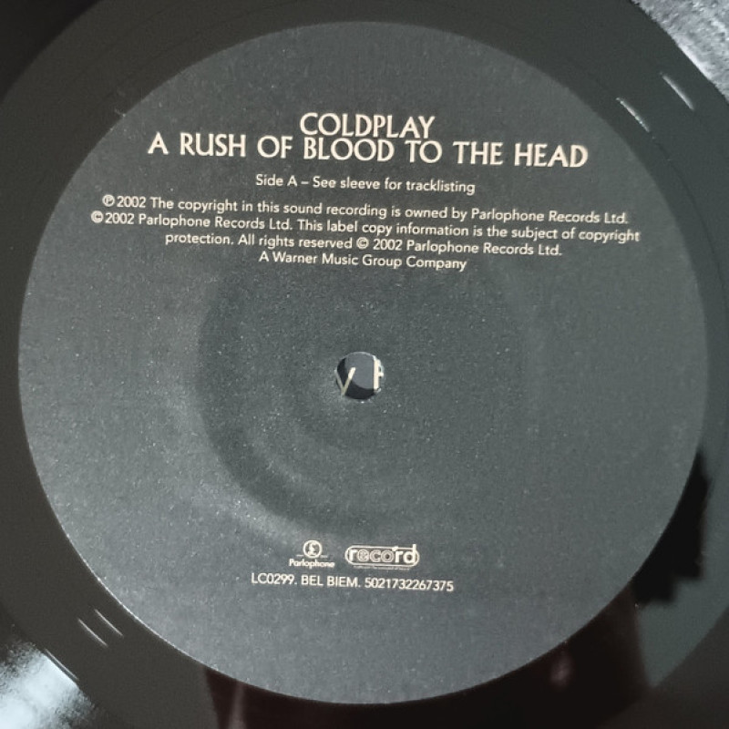 Coldplay - A Rush Of Blood To The Head (Worldwide 13 Sep 2024)