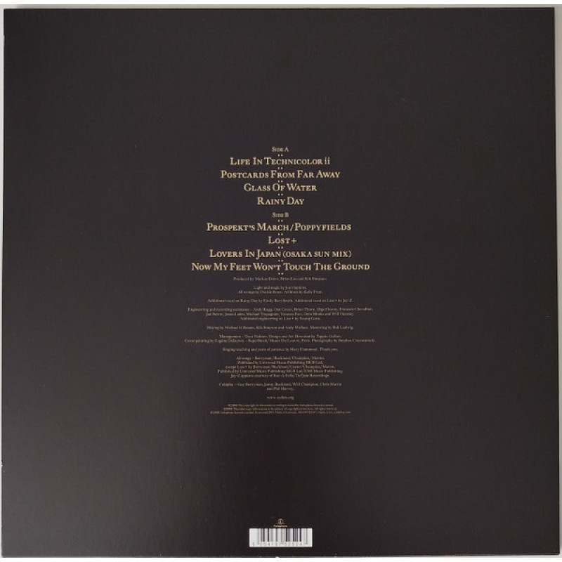 Coldplay - Prospekt's March EP (Europe 16 Jun 2023)