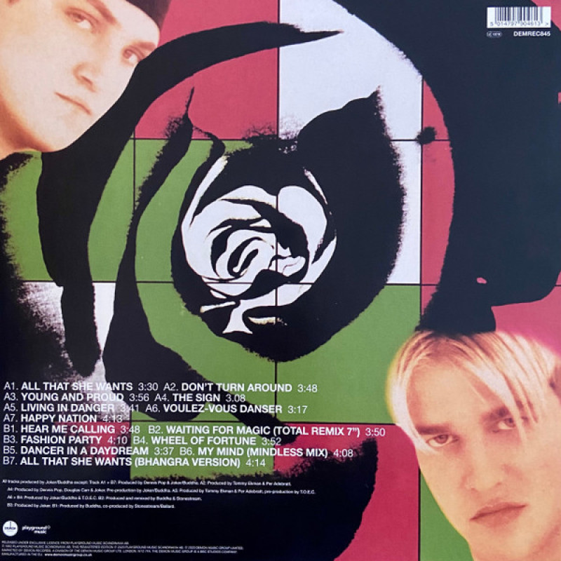 Ace Of Base - Happy Nation (U.S. Version) (Europe 11 Dec 2020)