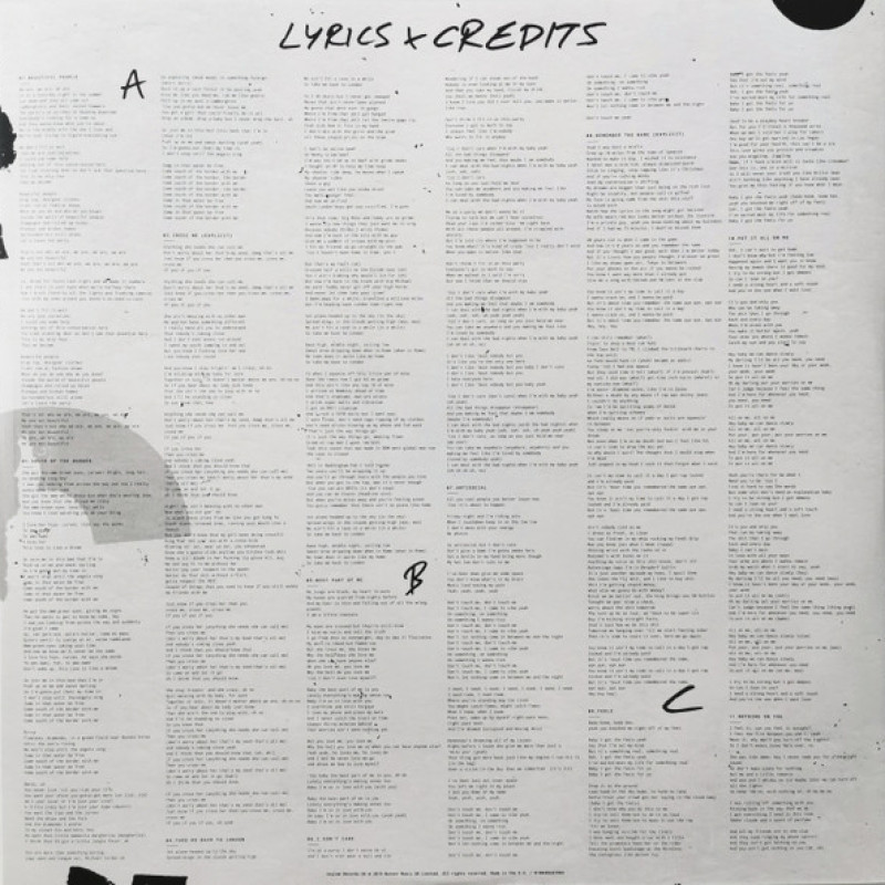 Вінілова платівка  Ed Sheeran - No.6 Collaborations Project (Vinyl, LP, 45 RPM, Album)