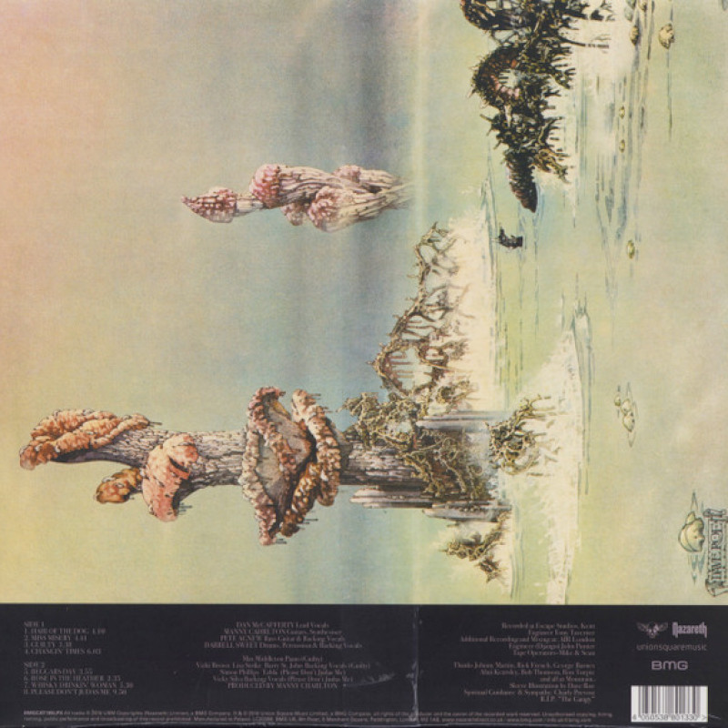 Вінілова платівка  Nazareth (2) - Hair Of The Dog (Vinyl, LP, Album, Remastered, Repress)