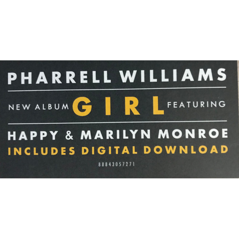 Pharrell Williams - G I R L (Europe 06 May 2014)