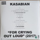 Вінілова платівка  Kasabian - For Crying Out Loud (2017) (Vinyl, LP, Album)