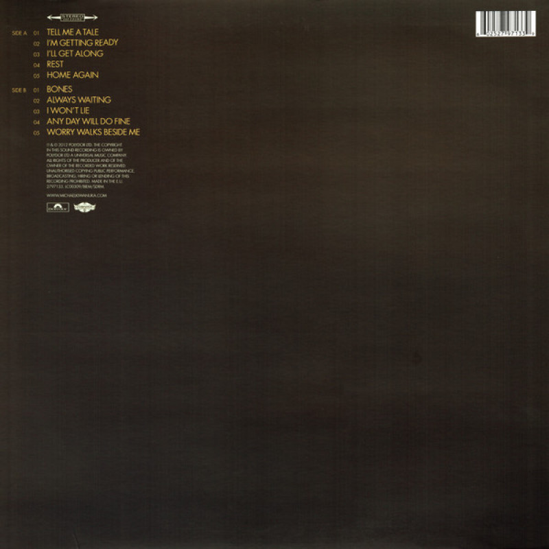 Вінілова платівка  Michael Kiwanuka - Home Again (Vinyl, LP, Album, Reissue)