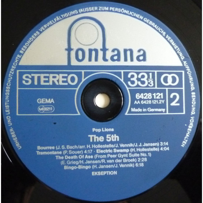 Ekseption - The 5th (Germany 1980)