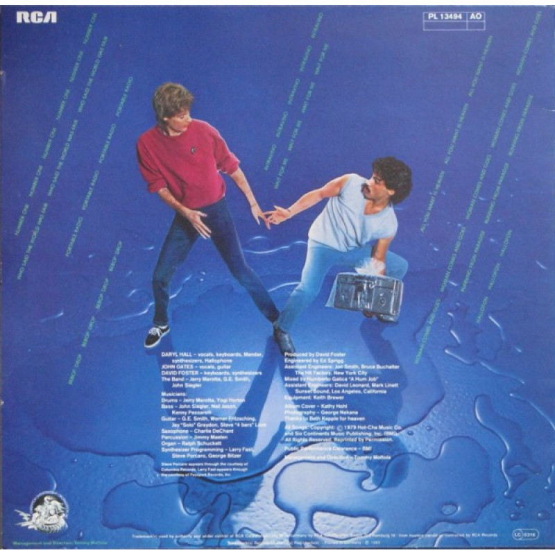 Daryl Hall & John Oates - X-Static (Germany 1980)