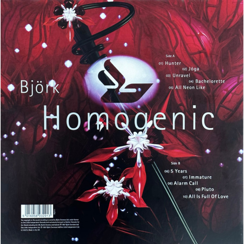 Björk - Homogenic (UK 2022)