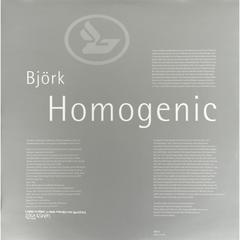 Björk - Homogenic (UK 2022)