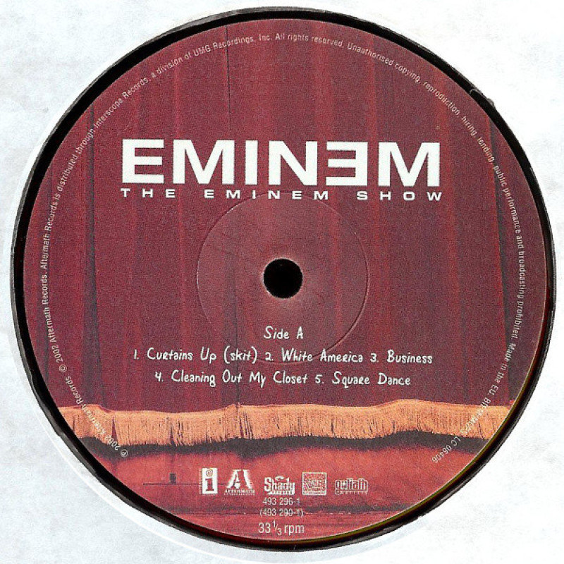 Eminem - The Eminem Show (Europe 2002)