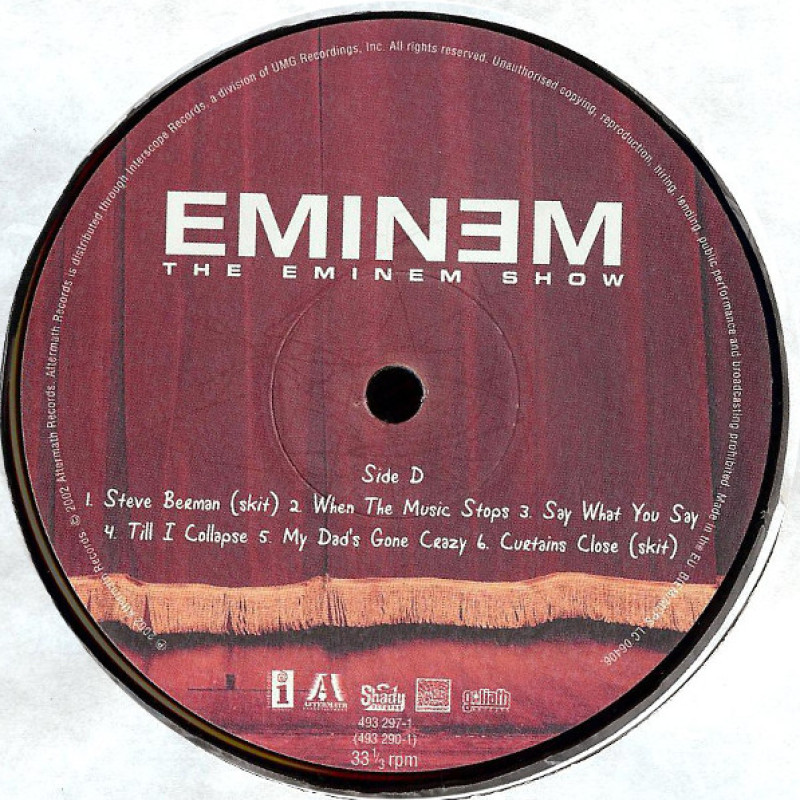 Eminem - The Eminem Show (Europe 2002)