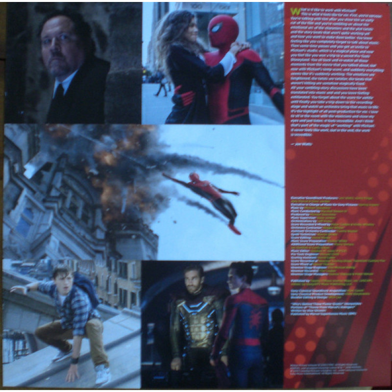 Michael Giacchino - Spider-Man: Far From Home (Original Motion Picture Soundtrack) (Europe 22 Aug 2019)