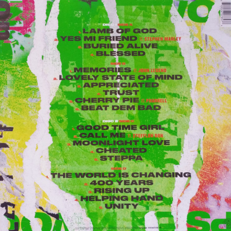 Buju Banton - Upside Down 2020 (US 29 Aug 2020)