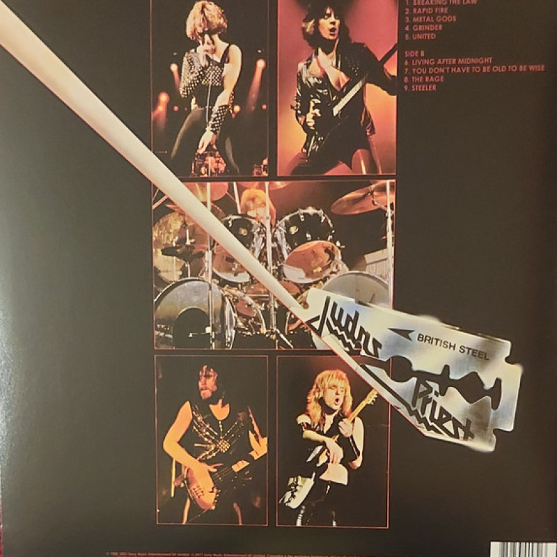 Вінілова платівка  Judas Priest - British Steel (Vinyl, LP, Album, Reissue, Stereo)