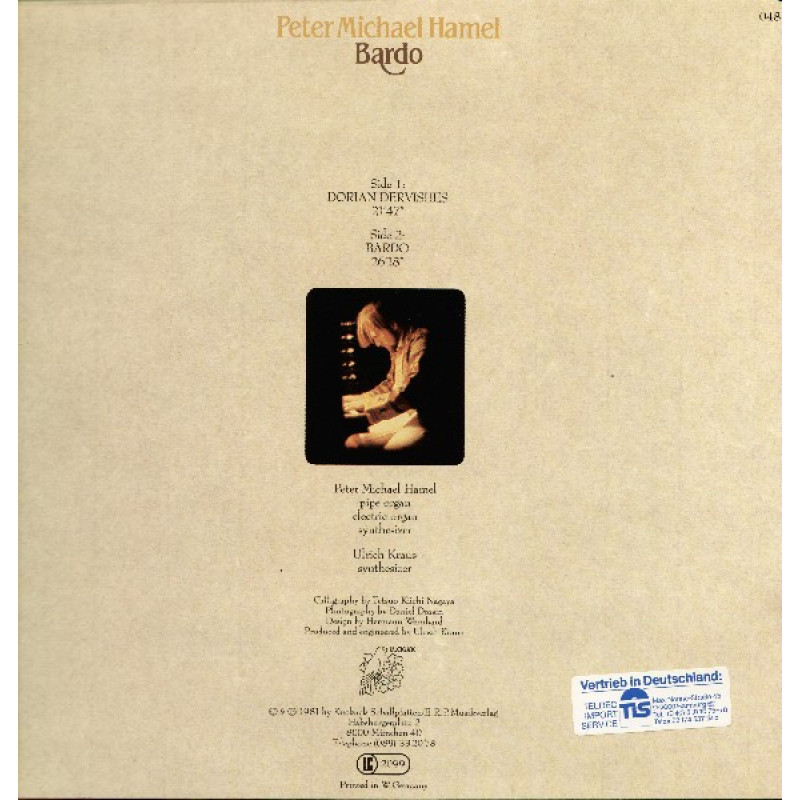 Peter Michael Hamel - Bardo (Germany 1981)