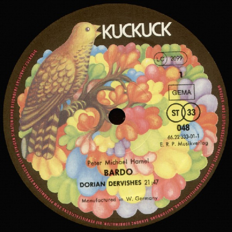 Peter Michael Hamel - Bardo (Germany 1981)