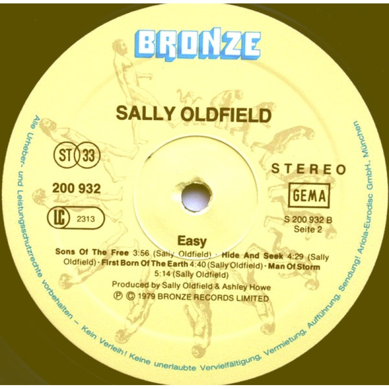 Sally Oldfield - Easy (Germany 1979)